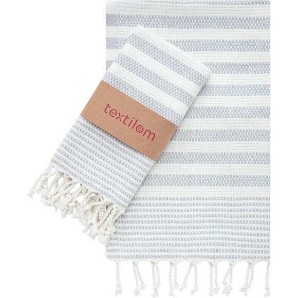 Turkish Hand Towels 100% organic Cotton Soft multipurpose 2pc set Towels 40*18'' - Picture 1 of 10